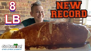 GO BURRITO’S MONSTER BURRITO - LONGBOARD CHALLENGE | 8 LB BURRITO | MOM VS FOOD