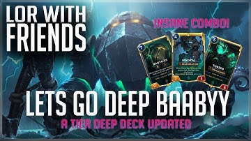 DEEP DECK Updated | Nautilus Maokai Thresh Sea Monster Deep Deck UNBEATABLE LATE GAME | LoR