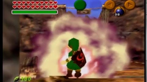 Gerudo Valley Gate Skip as Child with Bomb