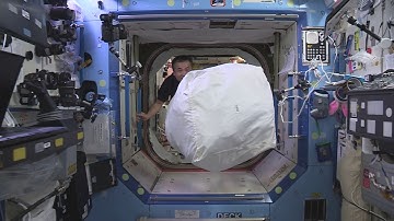 TAKING OUT THE TRASH ON THE INTERNATIONAL SPACE STATION WITH KOICHI WAKATA