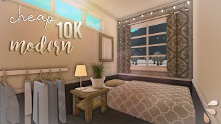 10k cheap modern home | bloxburg speedbuild | nixilia