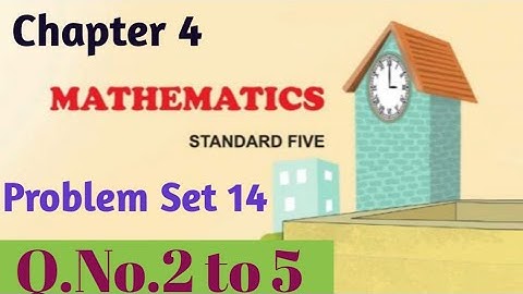 multiplication and division 5th class problem Set 14 (Part 2)