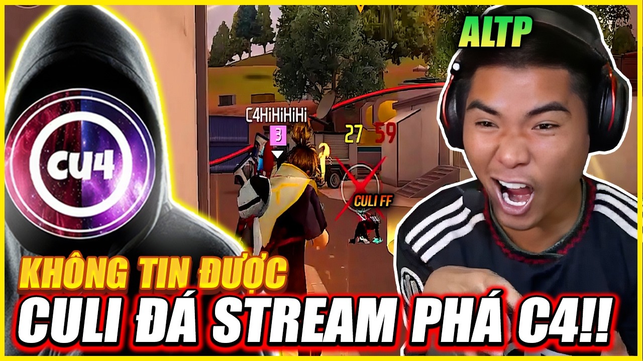 QUÁ SỐC KHI CULY TV , CÓ LỢI ĐÁ STREAMS PHÁ C4 , CYRUS BẮN ALTP FREE FIRE  ĐẶT BIỆT Ở TRẬN ĐẦU TIÊN