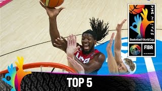 Top 5 Plays - 09 September - 2014 FIBA Basketball World Cup