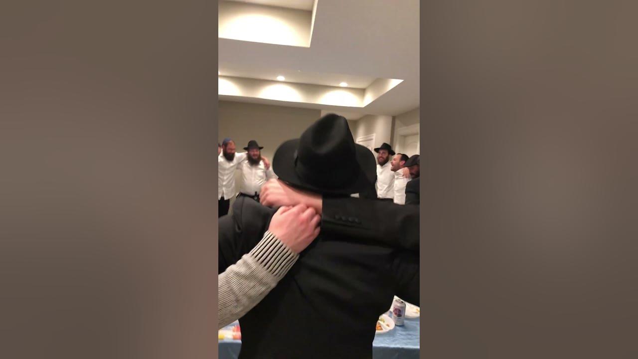 Jews Dance and Sing at Simcha