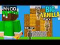 DISEGNA PER NASCONDERTI NELLA BIG VANILLA su MINECRAFT!