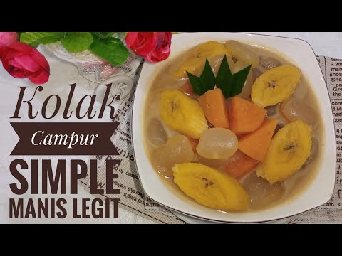 Kolak Campur Pisang Ubi Kolang Kaling || simple manis legit