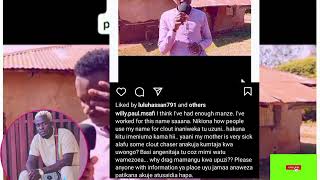 This is where Willy Paul's mother stays|Willy Paul calls out a man clout chasing with his name
