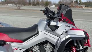 Famous 2026 Can-Am® Renegade X mr 1000 R Hyper Silver & Legion Red Wealth