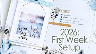 Plan Ahead the First Week in January! Cocoa Daisy Planner Kit