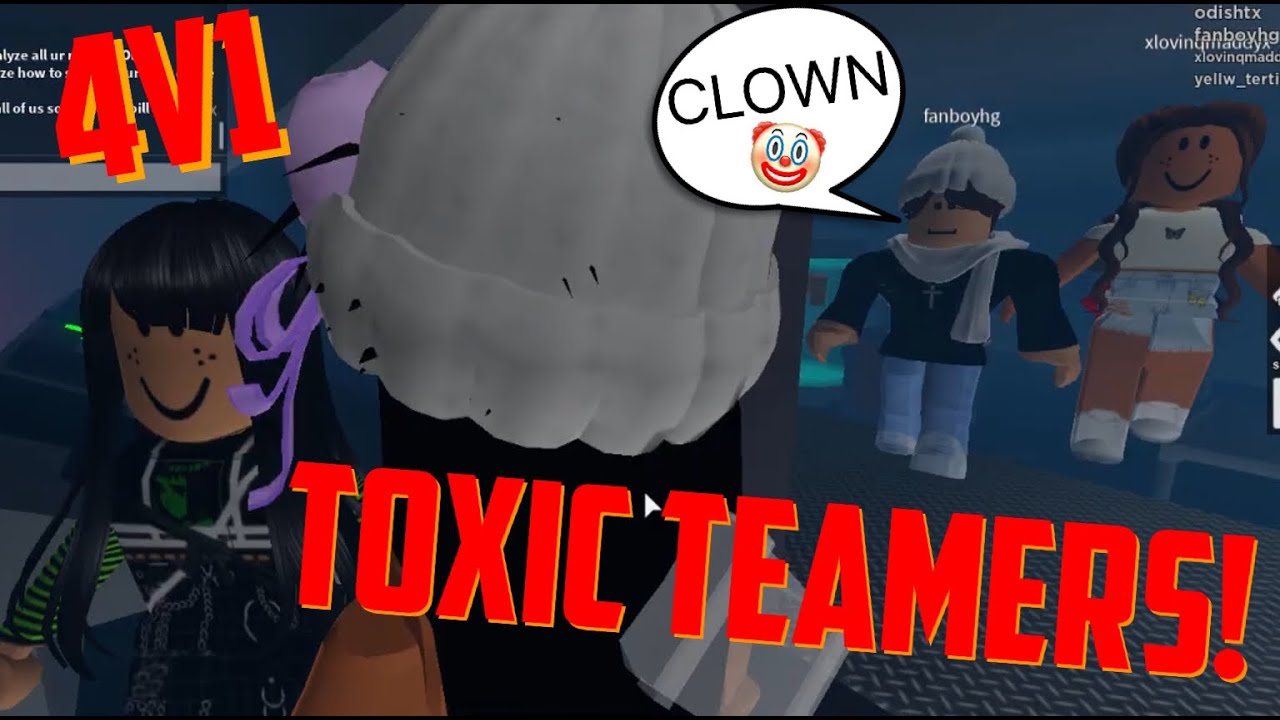 Me vs TOXIC Teamers || FTF ROBLOX || Flee Community is Toxic—