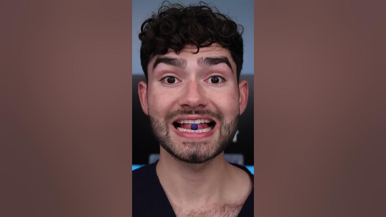 Scary TEETH-Brush!! #Shorts