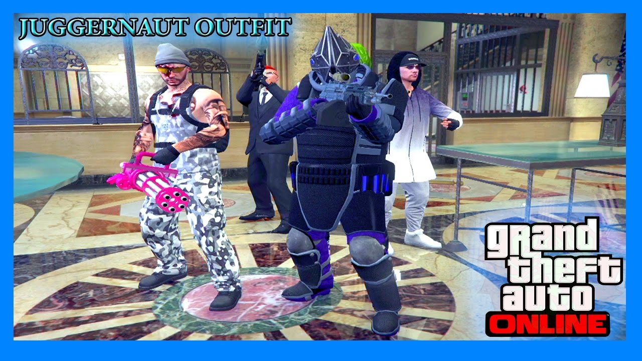 Gta 5 How To Get The Juggernaut Outfit Glitch Online