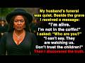 At My Husband&rsquo;s Funeral I Got A SHOCKING Message: "I AM STILL ALIVE!" DON'T TRUST ANYONE!