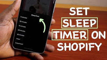 How to Turn ON Sleep Timer on Spotify