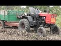 Detailed review of homemade tractor with D-21 engine