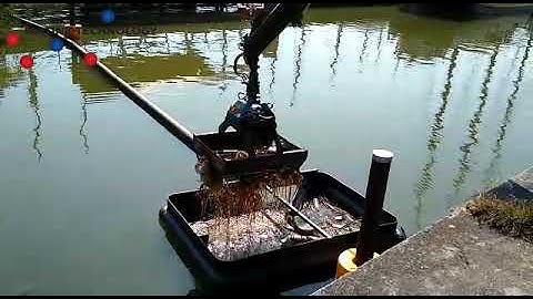 Opvangen drijfvuil d.m.v. Shoreliner