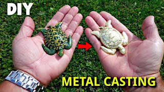 Metal Casting - Turning A Piece Of Plastic Into Something Beautiful!