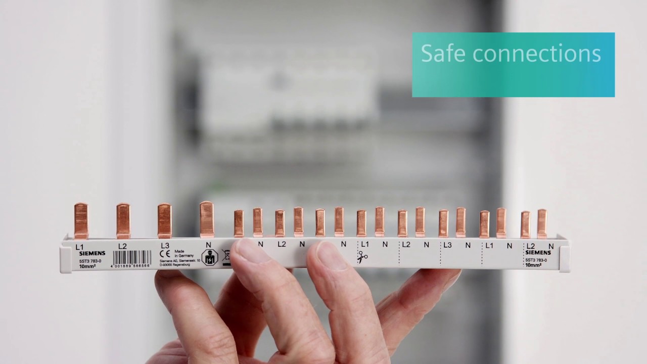 systems biology 5SV1 RCBO - For space-saving installations of up to 50%