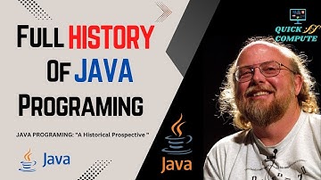 The Story of Java Programming || From Past to Present