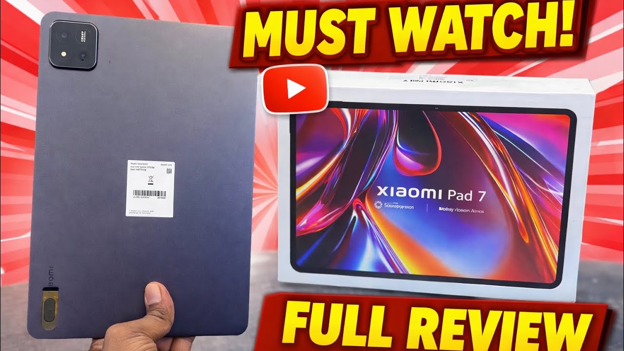 Xiaomi Pad 7 5G Unboxing and first look🔥 