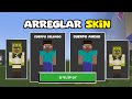 COMO RESOLVER EL BUG DE LA SKIN EN MINECRAFT 1.21.60 1.21.61 Skin se cambia sola minecraft pe
