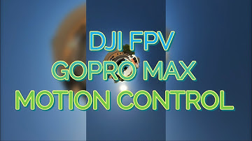 DJI FPV/GO PRO MAX/MOTION CONTROLLER!!!