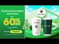 GrabFood First-Timer? Get 60% OFF with DAY ONE 💚✨