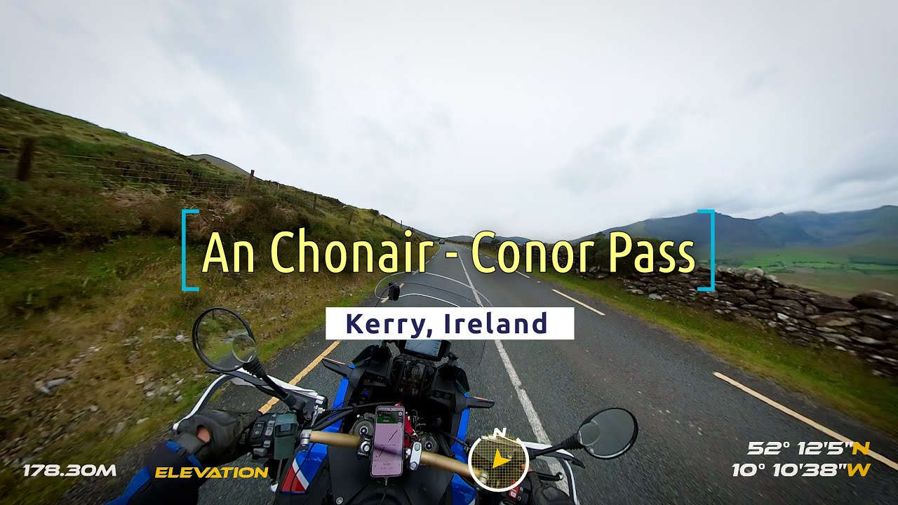 Írország legjava - An Chonair - a Conor-hágó 456m