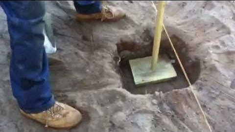 How to build a deck: Day 2 Pouring footers and setting ledger boards.