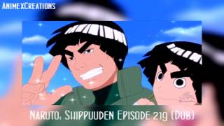 Anime Dub Vs Sub Might Guy Naruto Series