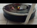 Roomba struggles to escape