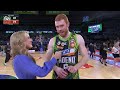 Angus Glover Post-Game Interview vs Cairns Taipans (Round 8, NBL25)