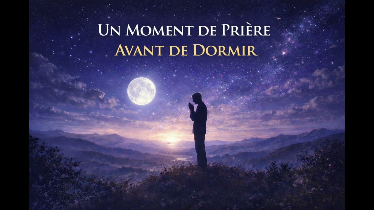 Un moment de priere avant de dormir
