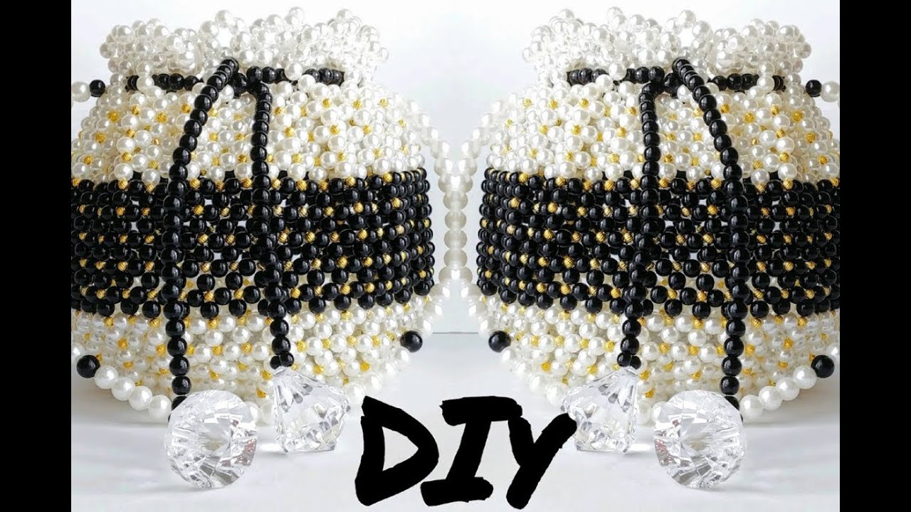 How to make a beaded botua//potli bag /bead purse!