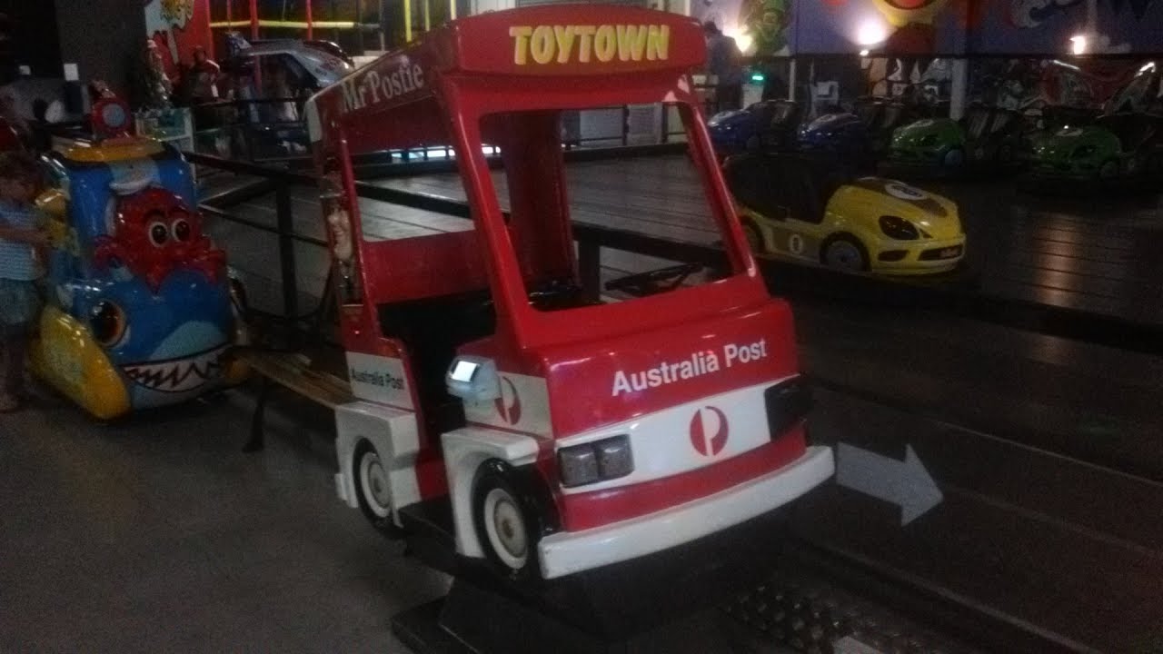 Toytown Post Van CoinOperated Ride (Kiddy Rides Australia) YouTube