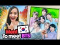 We went to korea to meet bts  staying at koreas first robot hotel