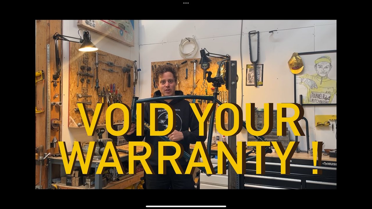 How to add a dropper post routing to a bike frame DIY