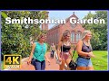 [4K]  WALK Smithsonian Gardens WASHINGTON DC USA 4k video HDR