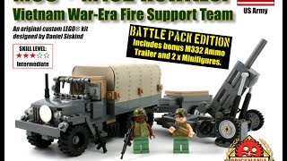 База огневой поддержки от Brickmania! Lego самоделка на тему вьетнамской войны База огневой поддержки от Brickmania! Lego самоделка на тему вьетнамской войны