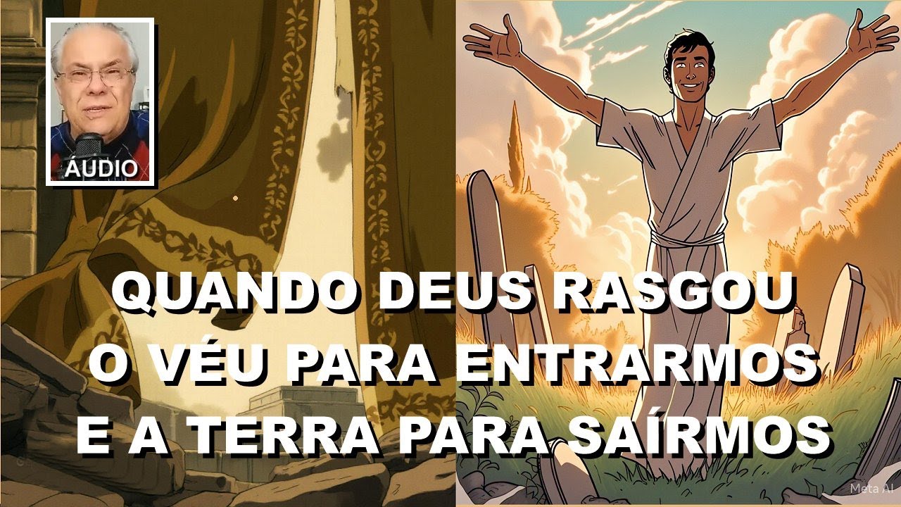 Quando Deus rasgou o véu para entrarmos e a terra para sairmos? (ÁUDIO) Mario Persona