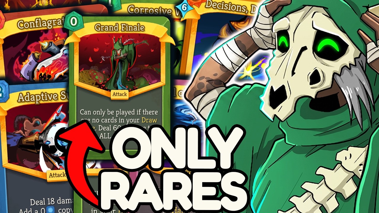 Slay the Spire 2 But It's ONLY Rare Cards