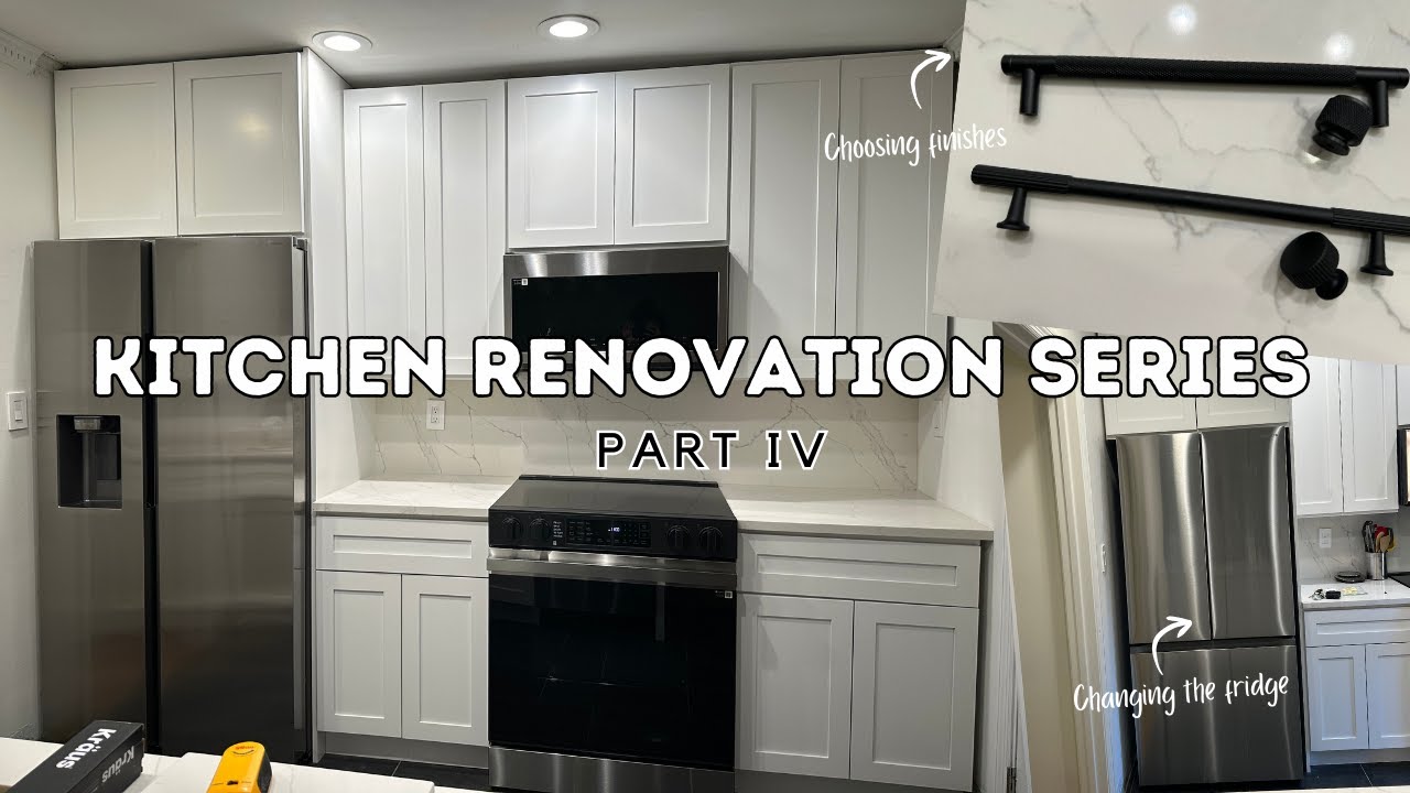 Kitchen Renovation Part 4: Final Reveal Prep! Appliances, Hardware & Finishing Touches | Home Reno