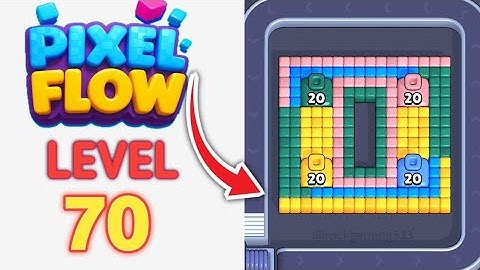 Pixel Flow Level 70 Walkthrough