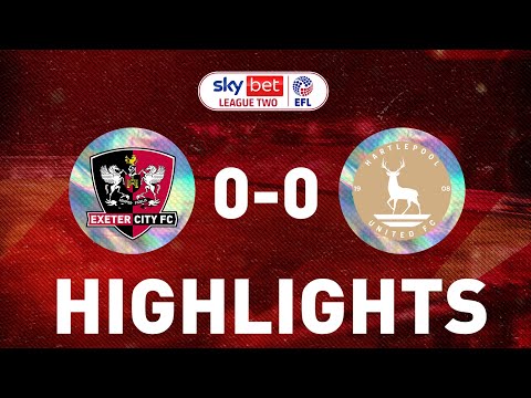 Exeter City Hartlepool Goals And Highlights
