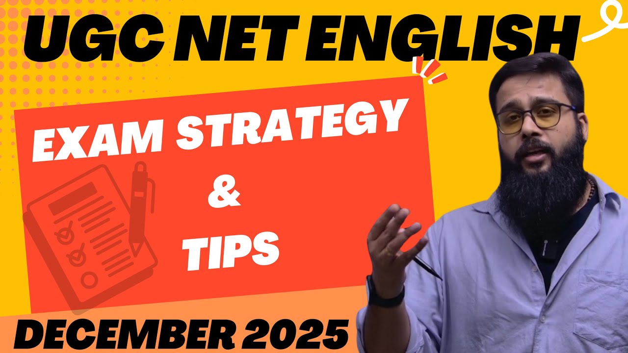 UGC NET ENGLISH | Exam Strategy & Tips | December 2025 | Latest Update ...