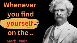 Mark Twain most famous quotes | Mark Twain top 31 quotes said that life changing Profile