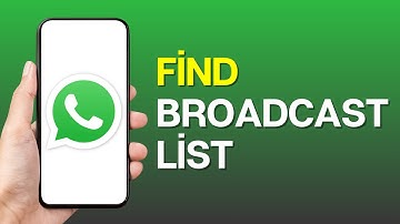 How to Find Broadcast List in WhatsApp on iPhone