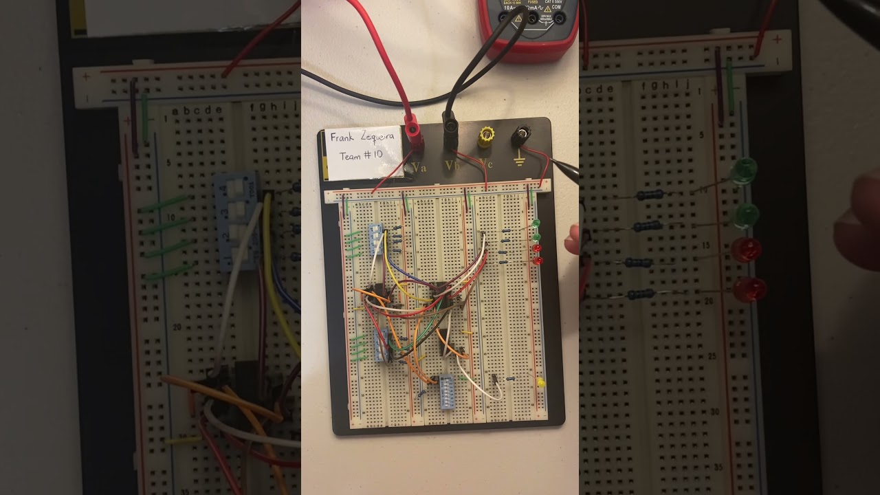 4bit Calculator with FullAdder with Fast Carry YouTube