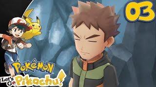 Pokémon Let's Go Pikachu - Gameplay Walkthrough - Part 3: Pewter City \& Gym Leader Brock
